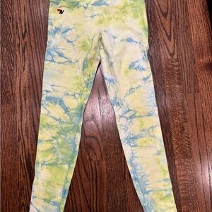 Aviator Nation tie dye leggings size m